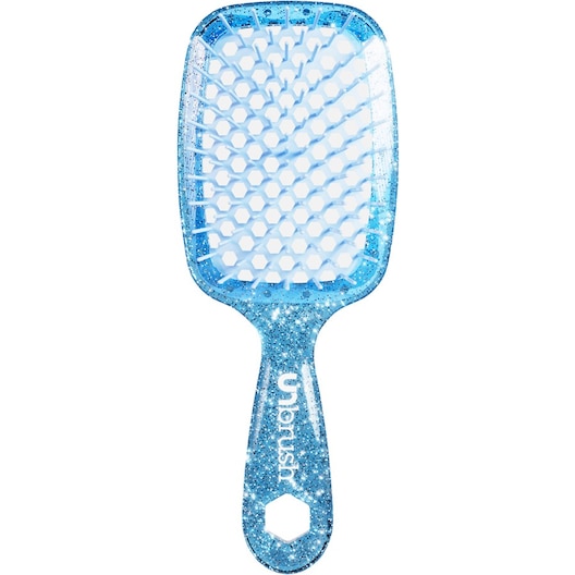UNbrush Glitter Collection Detangling Hair Brush - Sapphire børste Unisex
