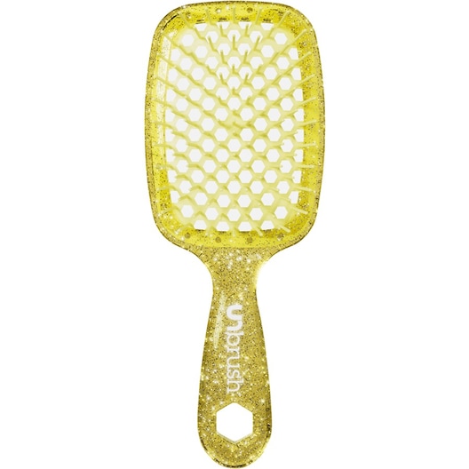 UNbrush Glitter Collection Detangling Hair Brush - Amber børste Unisex
