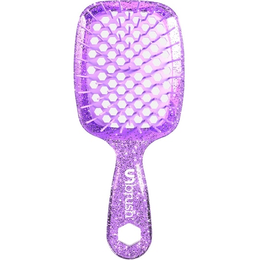 UNbrush Glitter Collection Detangling Hair Brush Mini - Amethyst børste Unisex