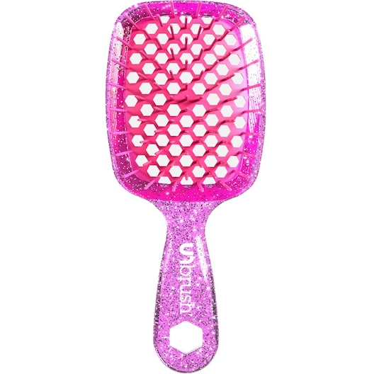 UNbrush Glitter Collection Detangling Hair Brush Mini - Rose Quartz børste Unisex