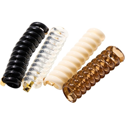 Hairlust Bürsten & Zubehör Spiral Hair Bands 4-Pack Haargummis Damen 4 ct