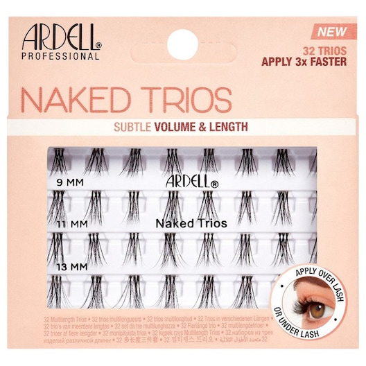 Ardell Einzelwimpern Naked Trios Künstliche Wimpern Damen 1 ct