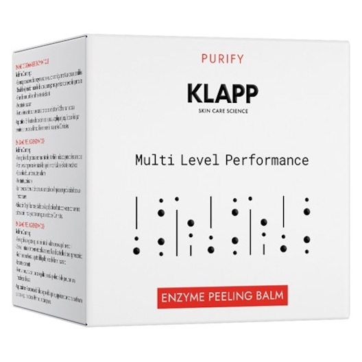 KLAPP Performance på flere niveauer Enzyme Peeling Balm Ansigtspeeling Unisex 50 ml
