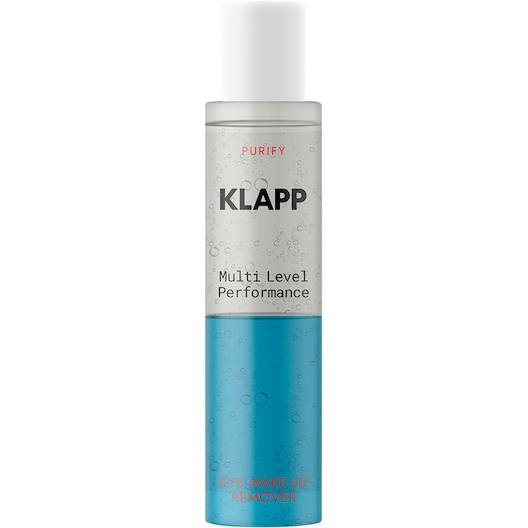 KLAPP Performance på flere niveauer Eye Make Up Remover Øjen makeup fjernere Unisex 125 ml