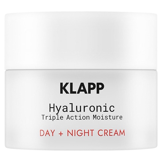 Klapp Cosmetics Hyaluronic Triple Action Moisture Day + Night Cream Tagescreme Unisex 50 ml