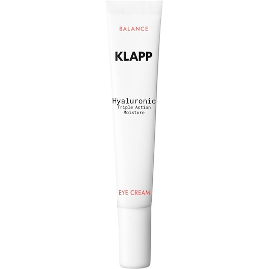 KLAPP Hyaluronsyre Triple Action Moisture Eye Cream Øjencreme Unisex 50 ml