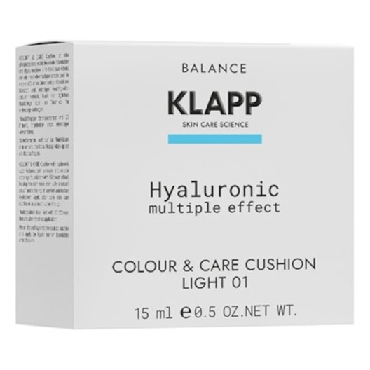 Klapp Cosmetics Hyaluronic Multiple Effect Colour & Care Cushion Foundation Unisex 15 g