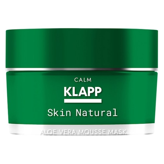 KLAPP Hud naturlig Aloe Vera Mousse Mask Fugtighedsmasker Unisex 50 ml