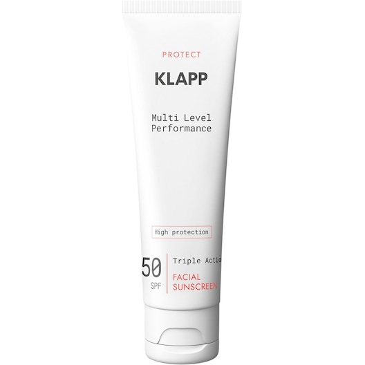 KLAPP Performance på flere niveauer Facial Sunscreen 50 SPF Solcreme Unisex ml