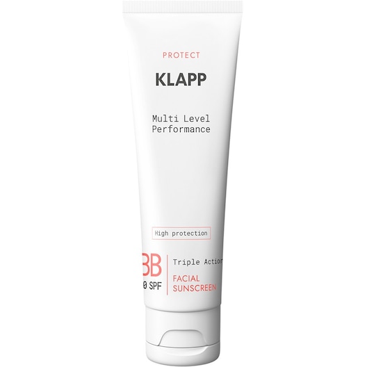KLAPP Performance på flere niveauer BB Facial Sunscreen 50 SPF Solcreme Unisex ml