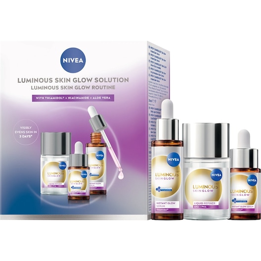 NIVEA Luminous630 Luminous Skin Glow Routine Set Gesichtspflegesets Damen 1 ct