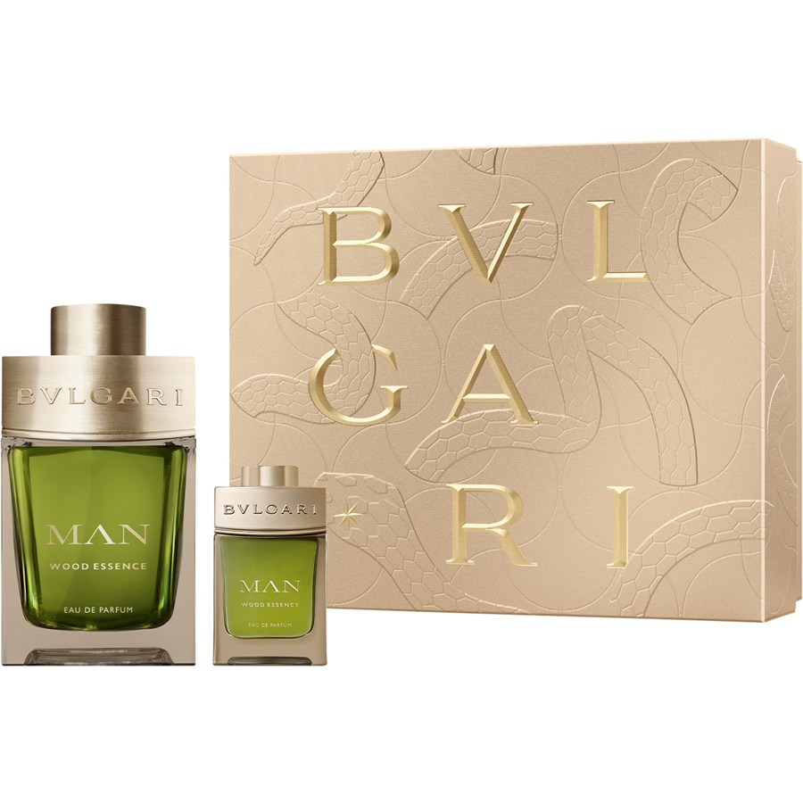 Bvlgari BVLGARI MAN Eau de Parfum Set Wood Essence Eau de Parfum Spray 100 ml + Eau de Parfum Spray Travel Size 15 ml / 115 ml