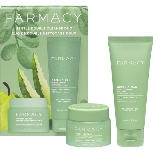 Farmacy Beauty Cleansing Green Clean Gentle Double Duo Ansigtsrensesæt Female