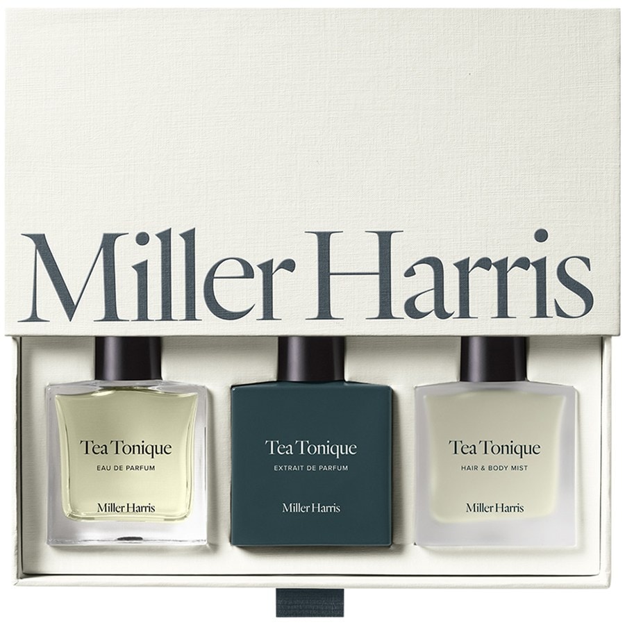 Miller Harris Tea Tonique Tea Tonique Trio Eau de Parfum Spray 30 ml + Extrait de Parfum 30 ml + Haar- & Körperspray 30 ml / 1 Stk.