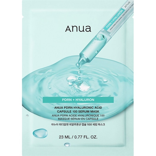 Anua Masken PDRN Hyaluron Acid Capsule 100 Serum Mask Tuchmasken Damen 1 ct