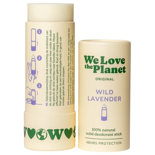 We Love The Planet Deodorant Natürlicher Deo-Stick - Wild Lavender Unisex 40 g