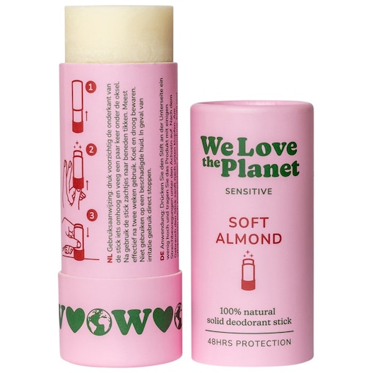 We Love The Planet Deodorant Natürlicher Deo-Stick - Soft Allmond Unisex 40 g