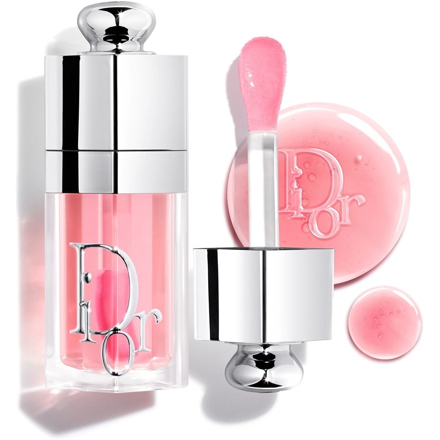 DIOR Lippenpflege Dior Addict Lip Glow Oil 24h lang Feuchtigkeit spendendes Lippenöl – 3 hochglänzende Finishes 001 Pink / 6 ml
