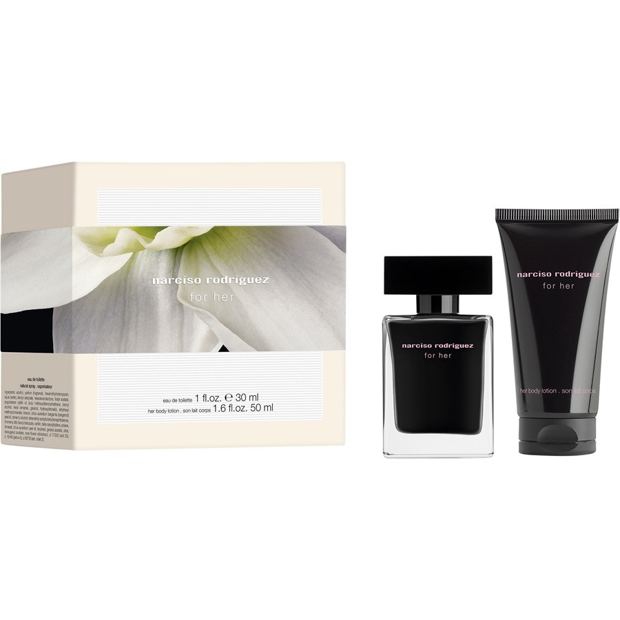 narciso rodriguez for her woda toaletowa 30 ml   zestaw  