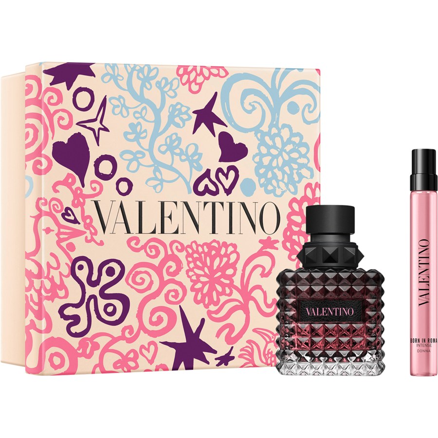 valentino valentino donna born in roma intense woda perfumowana 50 ml   zestaw  