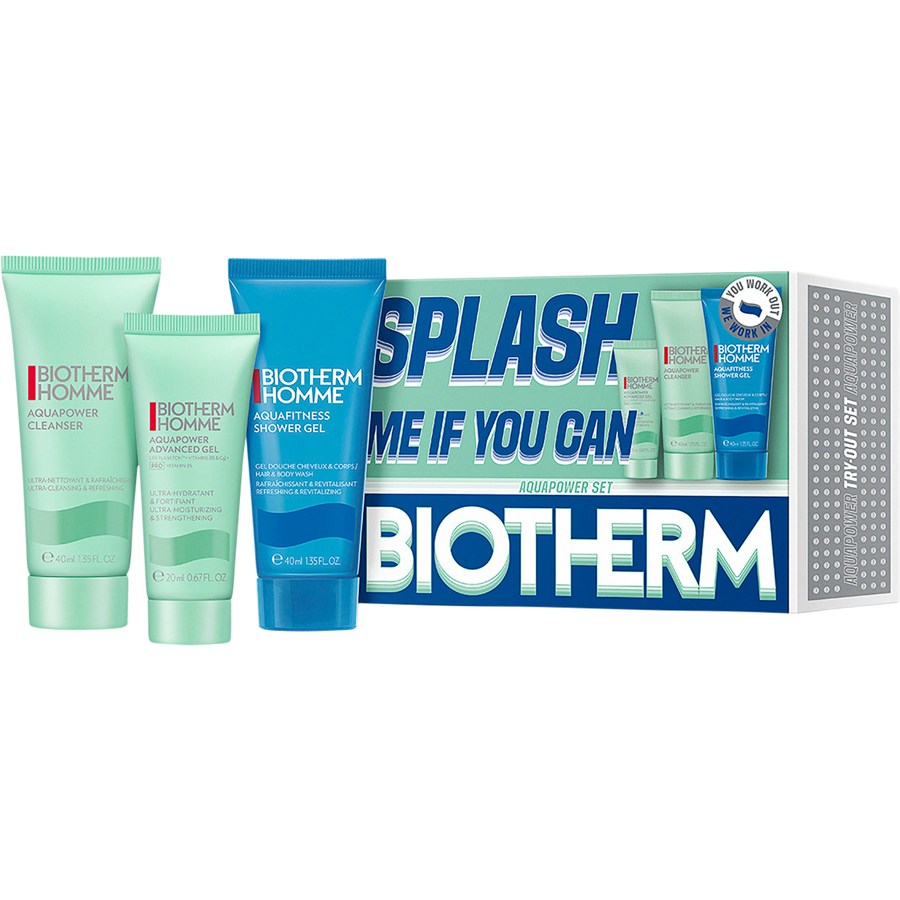 Biotherm Homme Aquapower Aquapower Set Aquapower Cleanser 40 ml + Aquapower Advanced Gel 20 ml + Aquafitness Shower Gel 40 ml / 1 Stk.