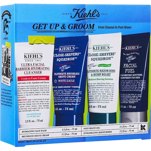 Kiehl's Fugtighedspleje Men's Grooming Travel Set Ansigtscreme Male