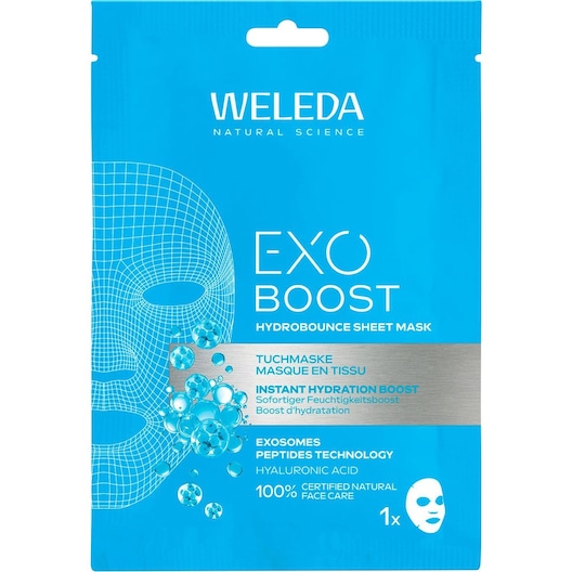 WELEDA Intensive care EXO BOOST Hydrobounce sheet mask Fugtgivende masker Unisex