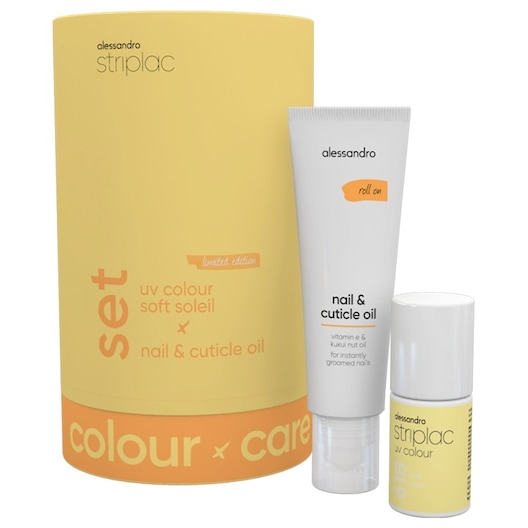 Alessandro Striplac UV Colour & Care Set Soleil Shine Nagelsets Damen 1 ct