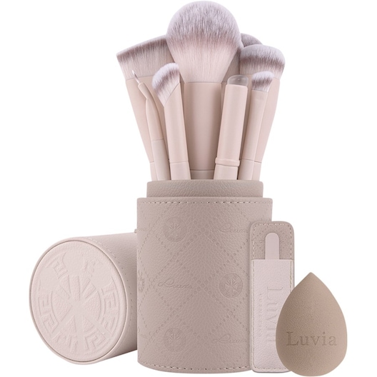 Luvia Cosmetics Eye brush Nude Aura Pro Brush Set Foundationpensler Female