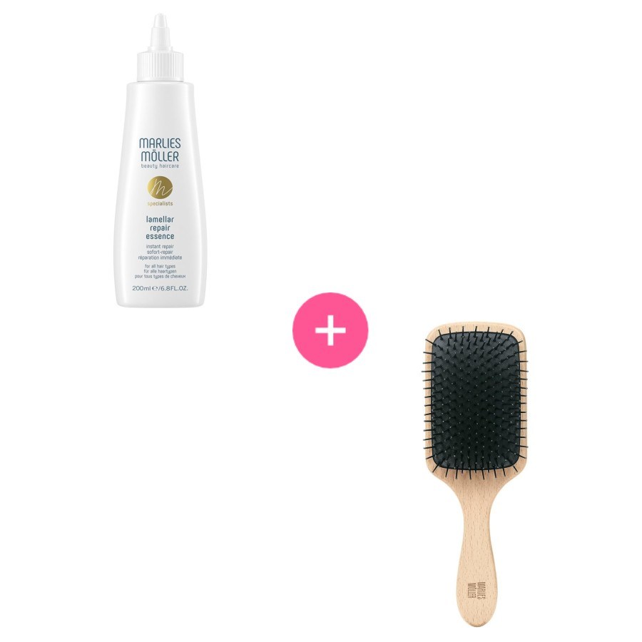 Marlies Möller Specialists Bundle Lamellar Repair Essence 200 ml + Brushes Hair & Scalp Massage Brush 1 Stk. / 1 Stk.