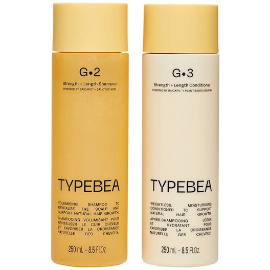 TYPEBEA Shampoo og balsam G2 Strength & Length 250.00 ml + G3 Conditioner Volumengivende shampoo Female