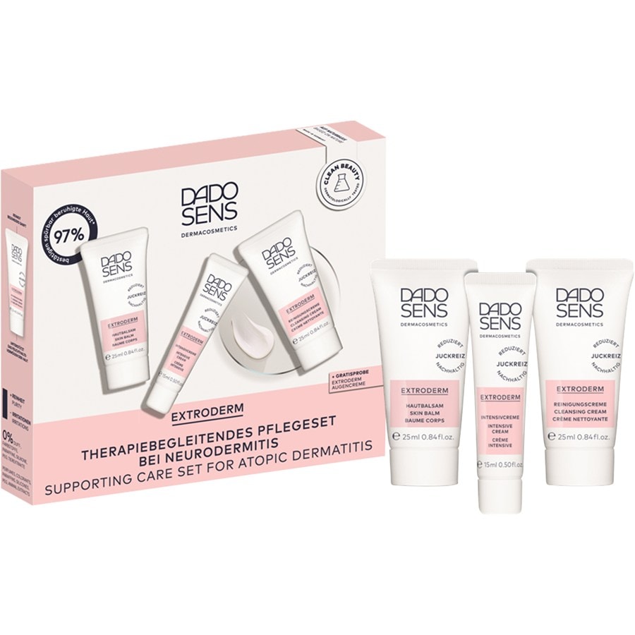 DADO SENS EXTRODERM THERAPIEBEGLEITENDES PFLEGESET BEI NEURODERMITIS INTENSIVCREME 15 ml + HAUTBALSAM 25 ml + REINIGUNGSCREME 25 ml / 1 Stk.
