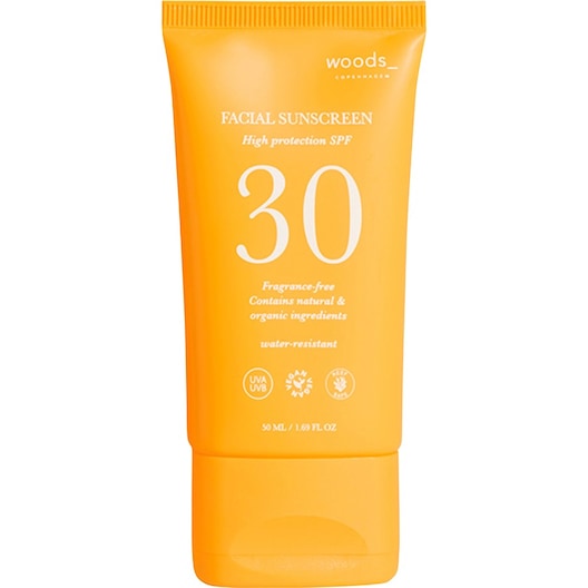 Woods Copenhagen Sonnenpflege Facial Sunscreen SPF30 Sonnencreme Unisex 50 ml