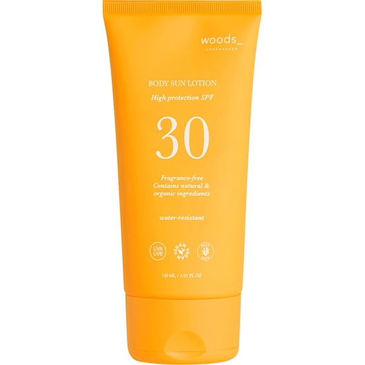 Woods Copenhagen Pleje af solen Body Sun Lotion SPF30 Solbeskyttelse Unisex 150 ml