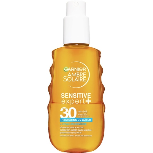 GARNIER Ambre Solaire Sensitive Expert+ Hydrating UV Water LSF 30 Sonne Unisex 150 ml