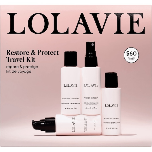 LOLAVIE Haarpflegeset Restore & Protect Travel Kit Repair-Shampoo Damen 60 ml