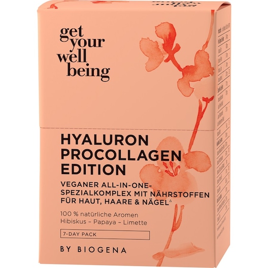 get your wellbeing BY BIOGENA Nahrungsergänzungsmittel HyaluronProcollagen Hyaluron & Kollagen Unisex 24 g