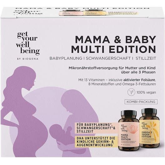 get your wellbeing BY BIOGENA Nahrungsergänzungsmittel Mama & Baby Multi Vitamine Damen 1 ct