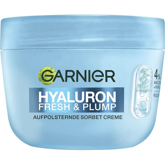 GARNIER Hyaluron Fresh & Plump Aufpolsternde Sorbet Creme Tagespflege Unisex 85 ml