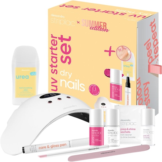 Alessandro Striplac UV Colour Starter Set Dry Nails Summer Edition Nagelsets Damen 1 ct