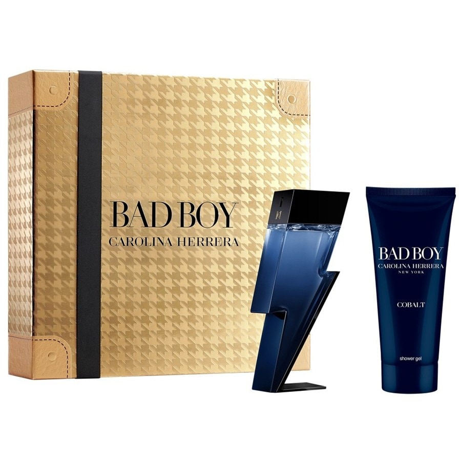 Carolina Herrera Bad Boy Cobalt Geschenkset Bad Boy Cobalt Eau de Parfum Spray 50 ml + Bad Boy Cobalt Shower Gel 100 ml / 1 Stk.