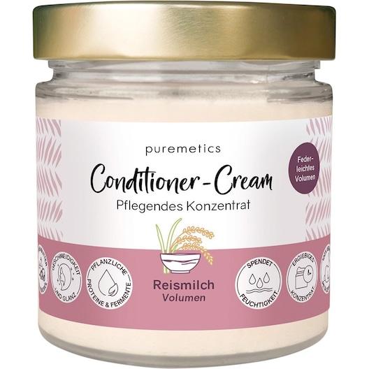 puremetics Shampoo & Conditioner Volume Cream 'Rijstmelk Volumeconditioner Unisex 150 g