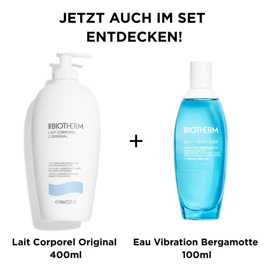 biotherm eau vitaminee vibration bergamote woda toaletowa 100 ml   zestaw  