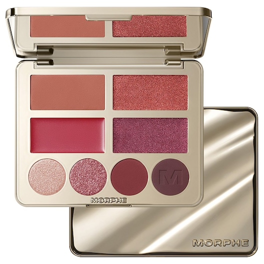 Morphe Oogschaduwpaletten Holiday Collection Glass Half Full Face & Eye Palette Dames 17 g