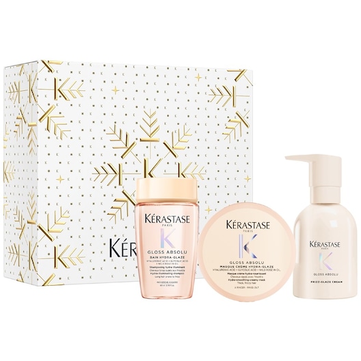 Kérastase Gloss Absolu Hydra-glazing verzorging voor dik, pluisgevoelig haar - Holiday Set