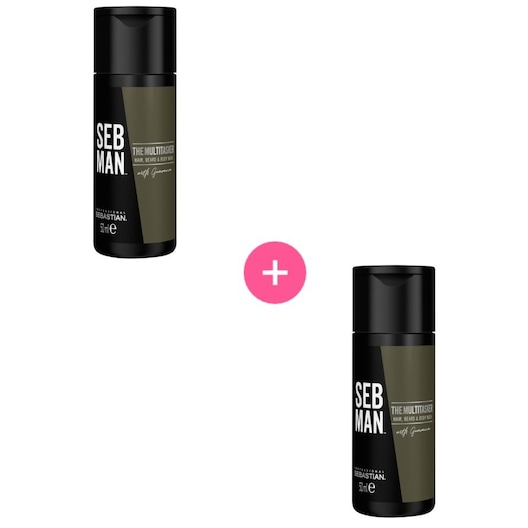 Sebastian Professional SebMan The Multitasker 3 in 1 Hair, Beard & Body Wash 250.00 ml + Douche- badsets Heren