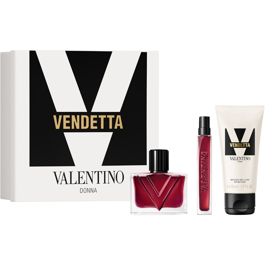 valentino vendetta donna woda perfumowana 50 ml   zestaw  