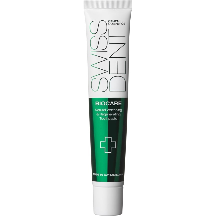 Swissdent Dentifricio Vegano Biocare Natural Whitening & Regenerating Toothpaste