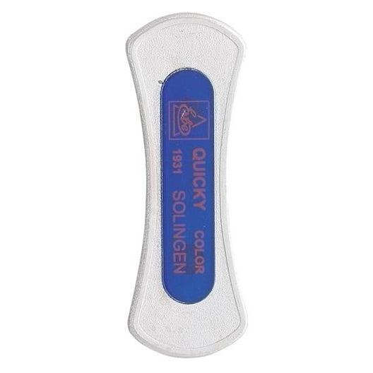 ERBE Neglefil Rillet safirfil, dobbeltsidet, grov/fin, 9 cm Unisex