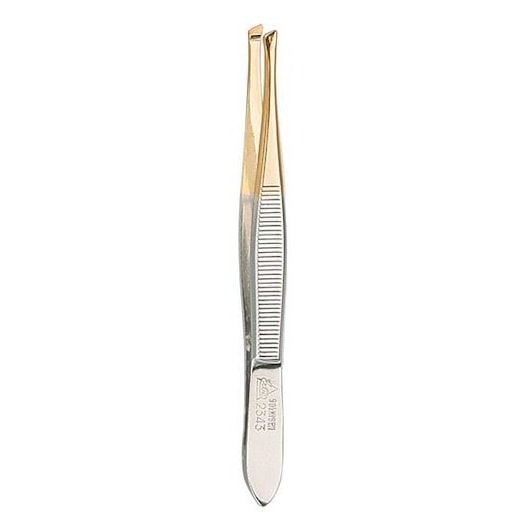 ERBE Pincetter Pincet, 1/3 forgyldt, 9 cm Accessories Female